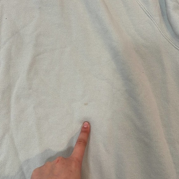 John Elliott vintage fleece light blue crewneck sweater XL - Picture 8 of 9